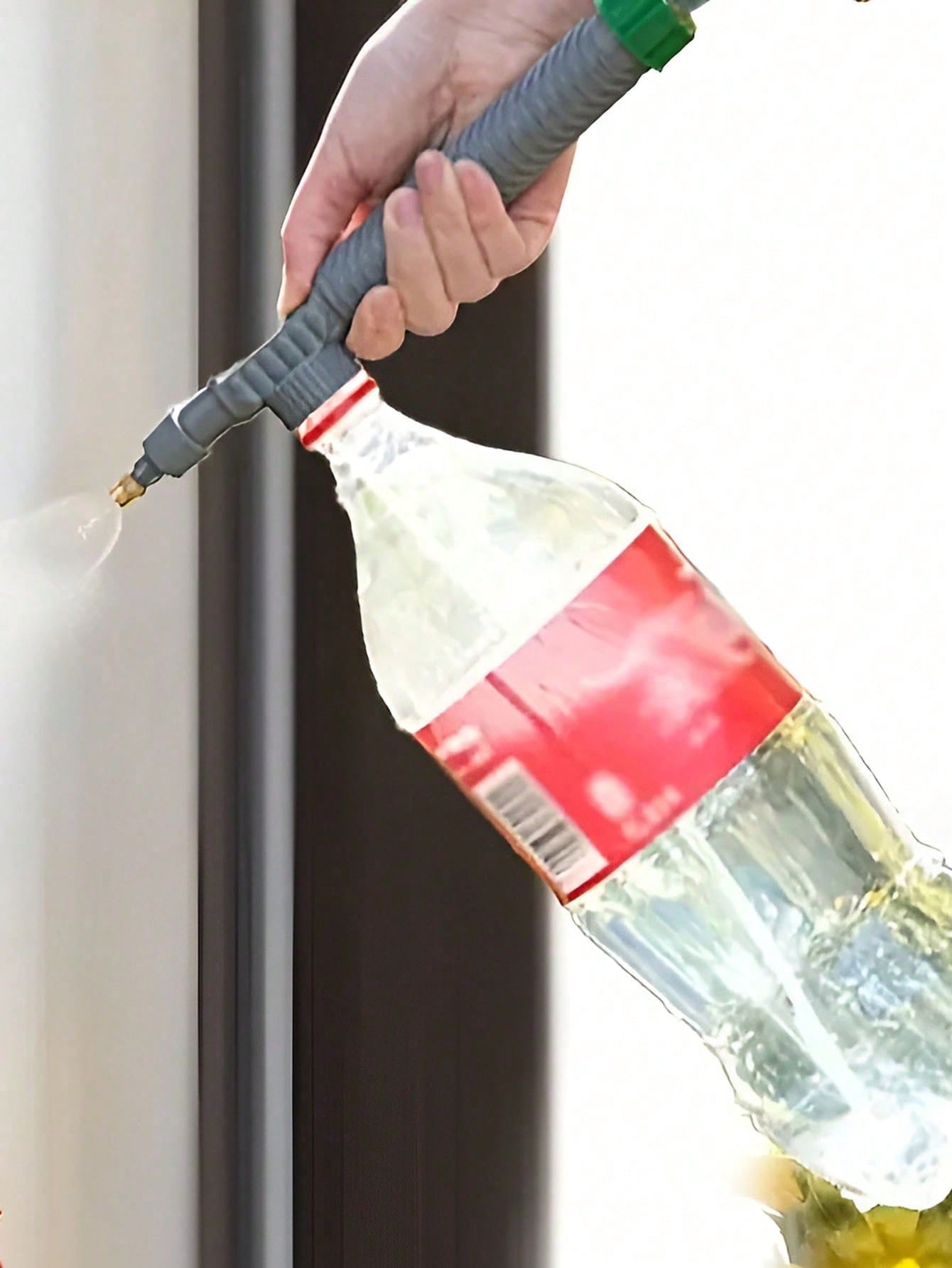 مرشة يدوية ضغط عالي قابلة للتعديل – رأس رذاذ لزجاج...