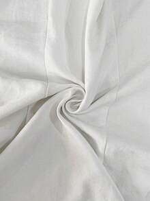 Chiquease Camisa ajustada con botones y bordados para mujer, adecuada para la oficina, fiestas y uso casual - Blanco - Ver 3