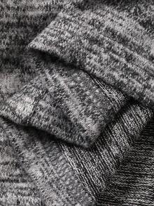 DAZY طقم ملابس علوية طويلة الأكمام ذات رقبة على شكل حرف V وتنورة طويلة على شكل حرف A للنساء، طقم ملابس كاجوال للعطلات، خريف/شتاء، قطعتان