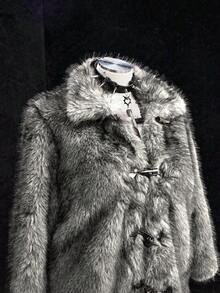 Sunspun 休闲宽松短款夹克 - 杏色 - 查看 4