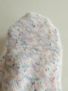 Comfortcana 粉色仿皮草针织女裤 - 粉色 - 查看 5