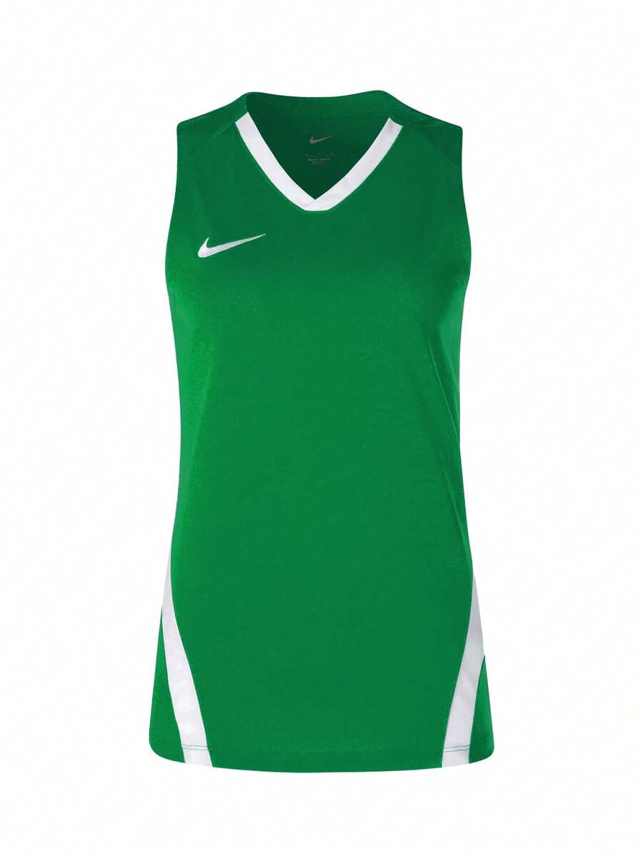 Nike Women's Volleyball Spike Top Green - Multicolor - View 1
