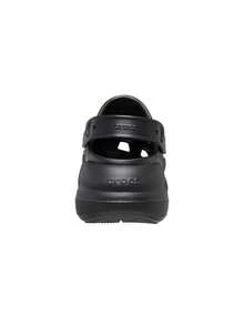 Crocs Classic Crush Unisex Clogs Black 207521 - Black - View 4