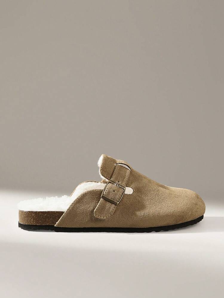 Solecia Women's Casual Versatile Commuting Daily Warm Flats For Christmas - Camel - View 1