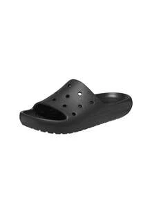 Crocs Classic Slide V2 Unisex Sandals Black CR209401 - Black - View 2