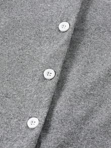 Sparklyn 少女荷叶边长袖睡衣套装，甜美舒适，春秋冬荷叶边长袖睡衣套装 - 灰色 - 查看 6