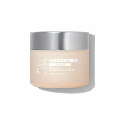 SlowSunday Collagen Stretch Mark Cream, With Olive Oil & Centella Asiatica, Improve Stretch Marks, Firm Skin, Increase Elasticity, Suitable For Summer, Y2K, Ideal For Party