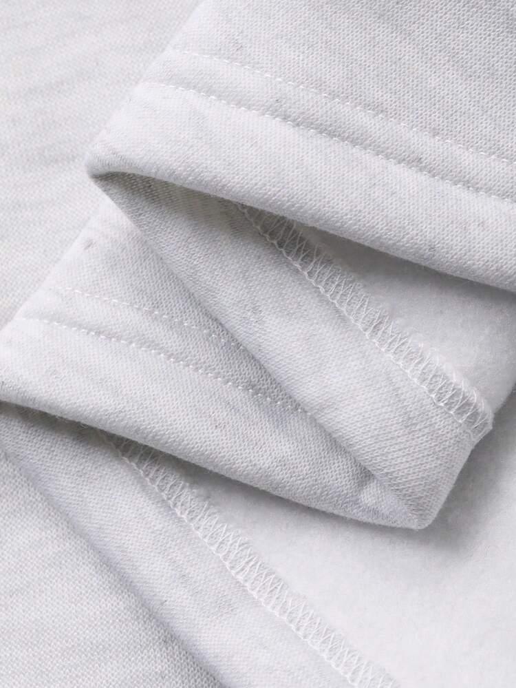 Women's Casual Letter Print Midi Dress With Hoodie, Autumn