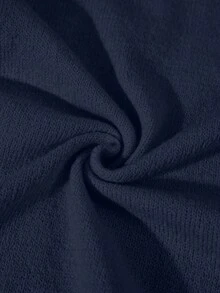 GlowEve 女士百搭针织开衫，粉色，秋冬 - 藏蓝色 - 查看 6