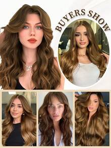 50 股微环接发真人发 6# 浅棕色微珠接发超顺滑超柔软丝滑直发微环健康人发接发适合女性 - S6 - 查看 7