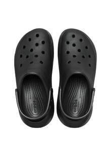 Crocs Classic Crush Unisex Clogs Black 207521 - Black - View 3