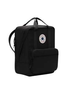 Converse Small Square Unisex Backpack Black - Black - View 2