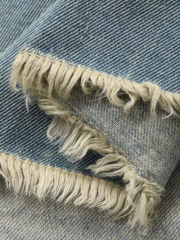 Tween Girls Casual Denim Skirt
