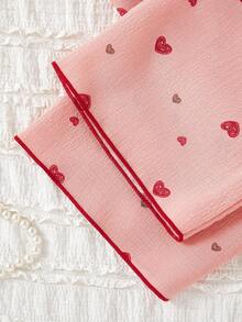 School Girl Pajamas, Girls' Cute Cherry Print Long Pants And Long Sleeve Casual 2 Pieces Loungewear Set - Multicolor - View 8