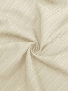 SHEIN 纯色简约哺乳服、孕妇装 - 杏色 - 查看 4