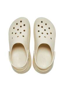Crocs Classic Mega Crush Unisex Clogs Bone CR207988 - Beige - View 4