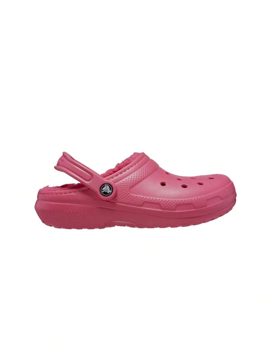Crocs Classic Lined Women's Clogs Pink CR203591 - 粉色 - 查看 1