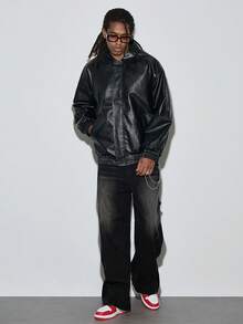 Veste  décontractée et ample pour homme, pour l'automne