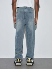 Modcrash Casual Denim Jeans For Men, Blue, Fashion Daily Wear - Medium Wash - View 7