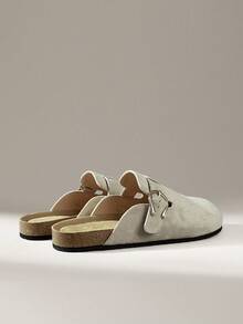 Solecia 女士休闲百搭平底鞋，适合通勤和日常穿着 - 淺灰色 - 查看 5