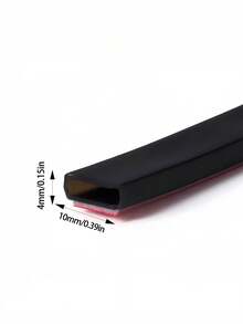 6/1 متر شريط سيليكون أبيض عالي الجودة (1-3 قطع)، 6 أمتار (236.22 بوصة) لكل لفة - شريط لاصق احترافي للأبواب والنوافذ، شريط مانع للرياح للباب الخلفي، شريط مطاطي مضاد للتصادم، مثالي للمتاجر والمطاعم والفنادق والمكاتب والمنازل - مستطيل - مشاهدة 4