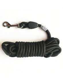 Lynxking 1pc Long Dog Leash 10FT/15FT/30FT/50FT, Heavy Duty Dog Lead For Large Medium Small Dogs Outside Walking, Playing, Camping, Or Yard - 黑色 - 查看 7