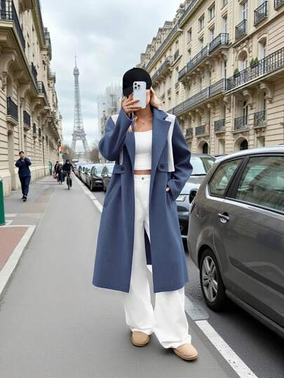 Elenzga 大码女式优雅休闲外套