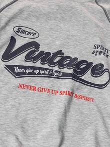 Manfinity Roghcode 男士套头衫和裤子套装 男士慢跑套装 男士运动服套装 男士两件套裤子套装 Y2k 男士运动服 男士 Y2k 服装 男士 Y2k 服装 男士两件套裤子套装 男士运动服套装 男士慢跑套装，秋季 - 灰色 - 查看 6