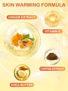 Crema corpo rassodante Slow Sunday, arricchita con estratto di zenzero e caffè, per perdita di peso, bruciagrassi, massaggio, crema per addome piatto, crema rassodante corpo, adatta per addome, glutei, braccia e cosce, crema calda che brucia il grasso, adatta per stili autunnali e invernali, adatta per autunno inverno, stile Y2K, per Halloween, feste e regali, Ringraziamento e Capodanno, regalo di ringraziamento, per Natale, regali di Natale