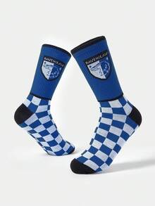 HARRY POTTER X SHEIN Calcetines tipo tripulación para mujer - Multicolor - Ver 4