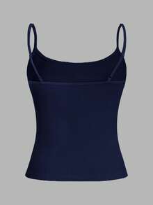 SHEIN EZwear 女士性感短款吊带背心，卡通人物印花，适合夏季 - 彩色 - 查看 8