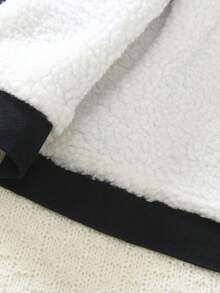 小男孩休闲时尚长袖牛仔领夹克搭配牛仔裤套装，宽松版型，精致水洗工艺，面料柔软，适合日常上学、度假、外出，百搭 - 黑色 - 查看 2