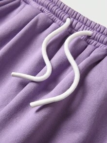 JNSQ Ensemble de 2 pièces pour préadolescentes, Sweat-shirt-shirt à manches longues doublé de thermique avec imprimé de lettres amusantes et pantalon de jogging ample, convient pour le port quotidien en automne/hiver, les activités extérieures, les vacances, le streetwear, les fêtes et les occasions décontractées