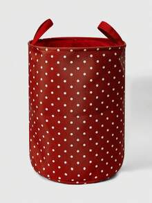 Betty Boop | ROMWE Figure Graphic Foldable Large Capacity Storage Box - Red - View 2