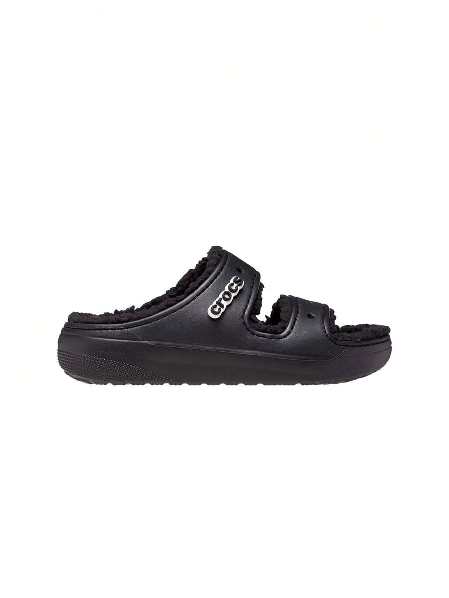 Crocs Classic Cozzzy Men's Sandals Black CR207446 - Black - View 1