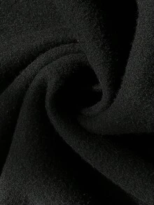 EMERY ROSE Sudadera con cremallera de unicolor de talla grande para mujer, sudadera casual con bolsillo para mujer en primavera/otoño, sudadera con cremallera de manga larga y corte holgado, sudadera con cremallera negra regular - Negro - Ver 8