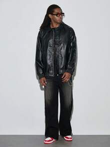 Veste  décontractée et ample pour homme, pour l'automne