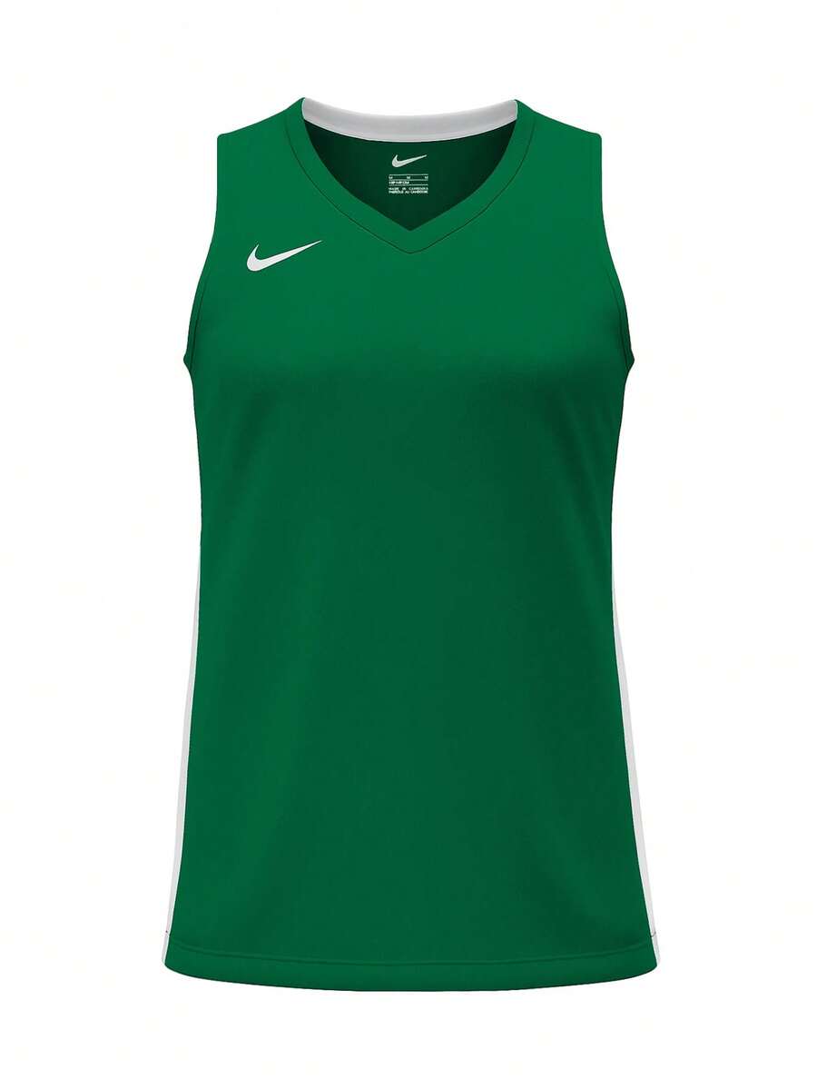 Nike Men's Basketball Jersey Green - Multicolor - View 1