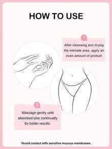 SlowSunday Intimate Moisturizer, Suitable For Bikini Line, Inner Thighs And Other Body Parts, With Shea Butter And Niacinamide, Nourishing, Softening And Brightening Skin, Cozy Winter Styles, Suitable For Winter, Y2K, For Valentine's Day, Valentines Gift, Valentines Day Gift, Ideal For Party - White - View 5