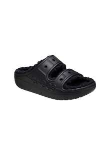 Crocs Baya Cozzzy Men's Sandals Black CR210073 - Black - View 2
