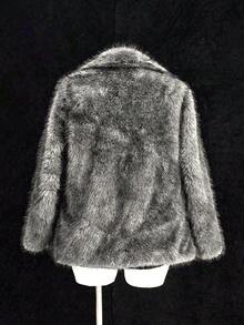 Sunspun 休闲宽松短款夹克 - 杏色 - 查看 2