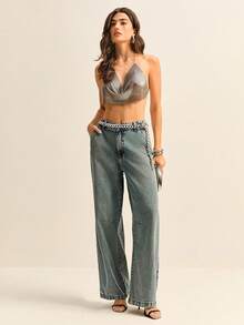 Daynim Women Jeans - Rửa nhẹ - Xem 7