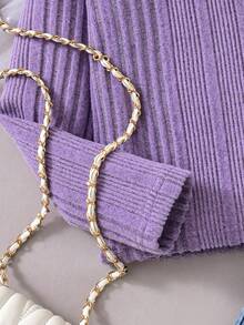 Sparklyn 2 件套 Tween 女童樱桃刺绣牛仔裤搭配假日撞色二合一上衣，适合秋冬、假日、夏季、旅行的休闲装