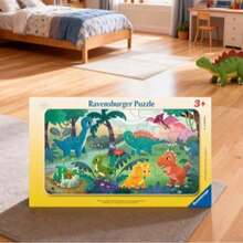 Ravensburger Baby-Dinosaurier-Puzzle, 15 Stücke, ab 3 Jahren, 12000856 - Verschiedenfarbig - Übersicht 2
