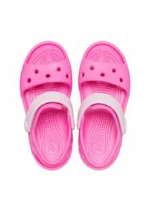 Crocs Bayaband Kids' Sandals Electric Pink CR211054 - Rosa - Ver 3
