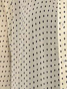 Reflora Camisa casual de manga larga con botones y estampado todo sobre talla grande