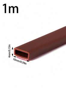 6/1 متر شريط سيليكون أبيض عالي الجودة (1-3 قطع)، 6 أمتار (236.22 بوصة) لكل لفة - شريط لاصق احترافي للأبواب والنوافذ، شريط مانع للرياح للباب الخلفي، شريط مطاطي مضاد للتصادم، مثالي للمتاجر والمطاعم والفنادق والمكاتب والمنازل - مستطيل - مشاهدة 13