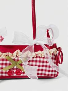 ROMWE Kawaii 女士手提包 - 紅色 - 查看 5