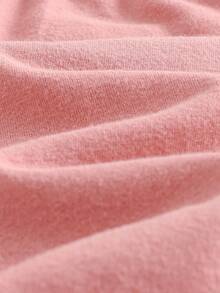 Cozy Pixies Bộ 2 áo tay dài cổ bèo nhún in hoa và quần legging màu trơn cho bé gái - Nhiều màu - Xem 3