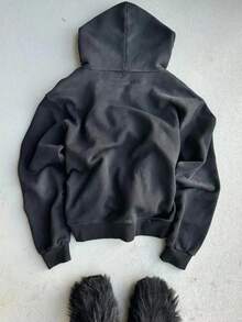 INAWLY Sudadera de mujer con gráfico de lema inspirador - Negro - Ver 2